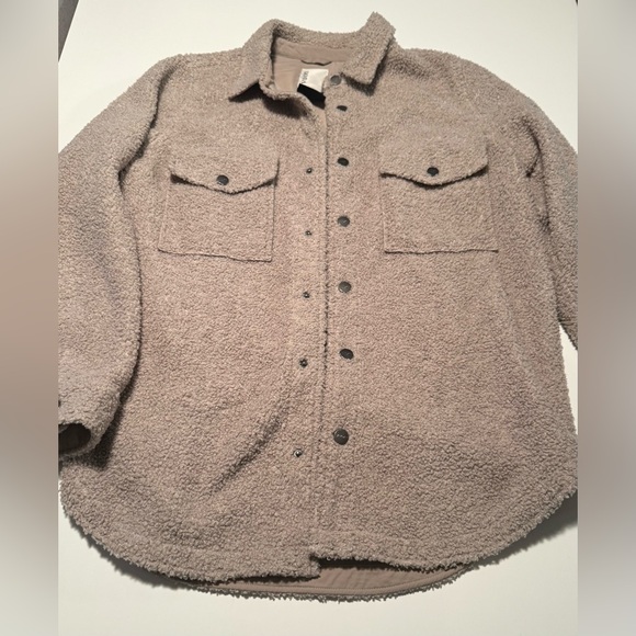 Vuori Beige Teddy Jacket - Picture 6 of 9